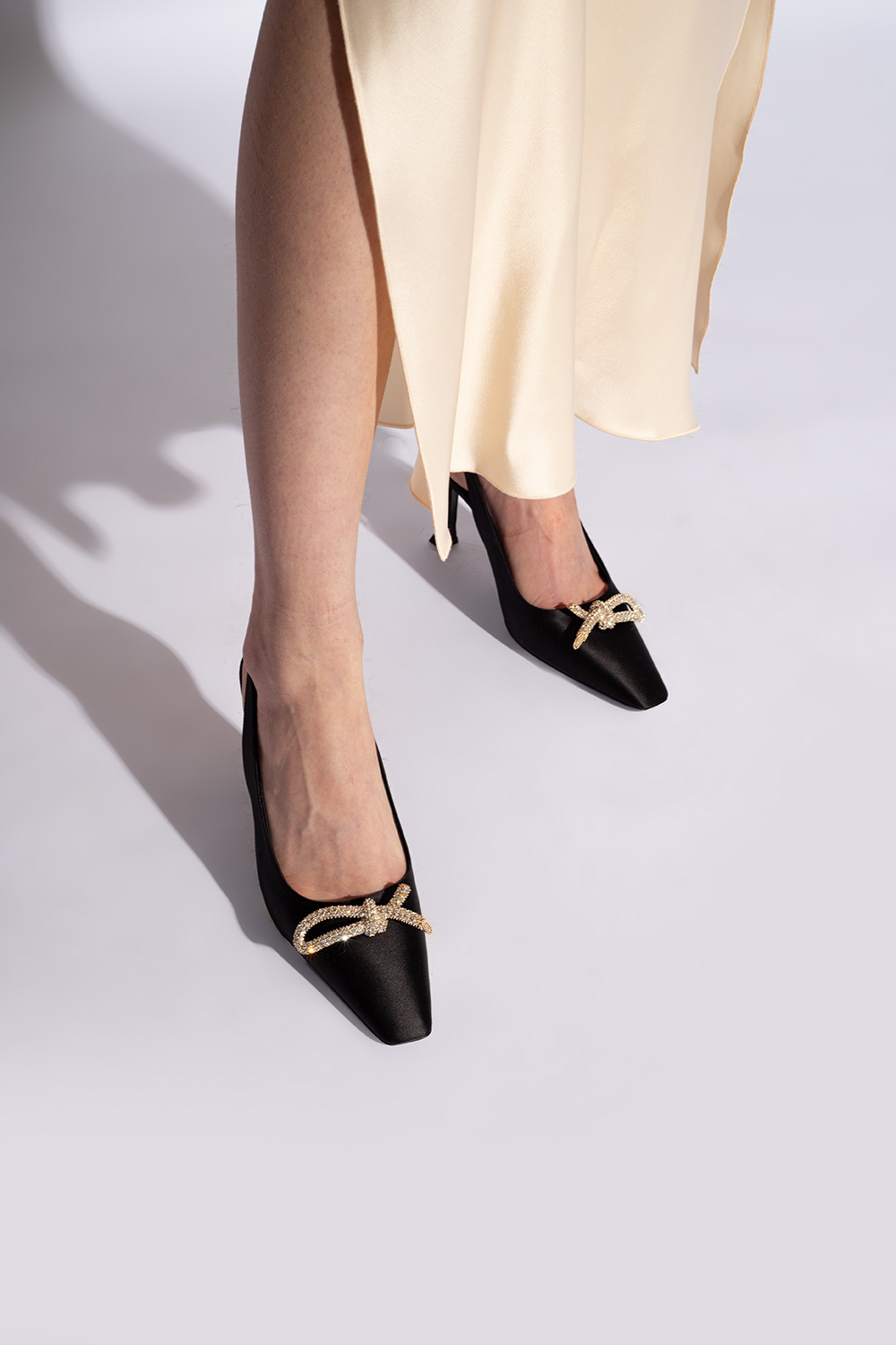 Ferragamo PUMPS＆HEELS WOMAN ARLENE 85 T FERRAGAMO - 85mm Arlene Patent Leather Heels Salvatore Ferragamo